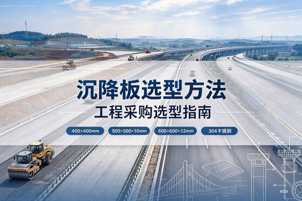 抚宁沉降板选择方法