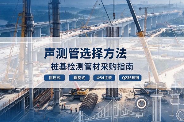 抚宁声测管选型标准