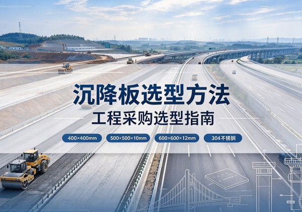 抚宁沉降板选择方法